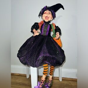 Katherine's Collection RARE Witch Doll 31"